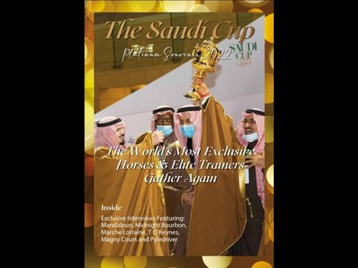 Ten Furlongs- The Saudi Cup Platinum Souvenir (2022) ... Image 1